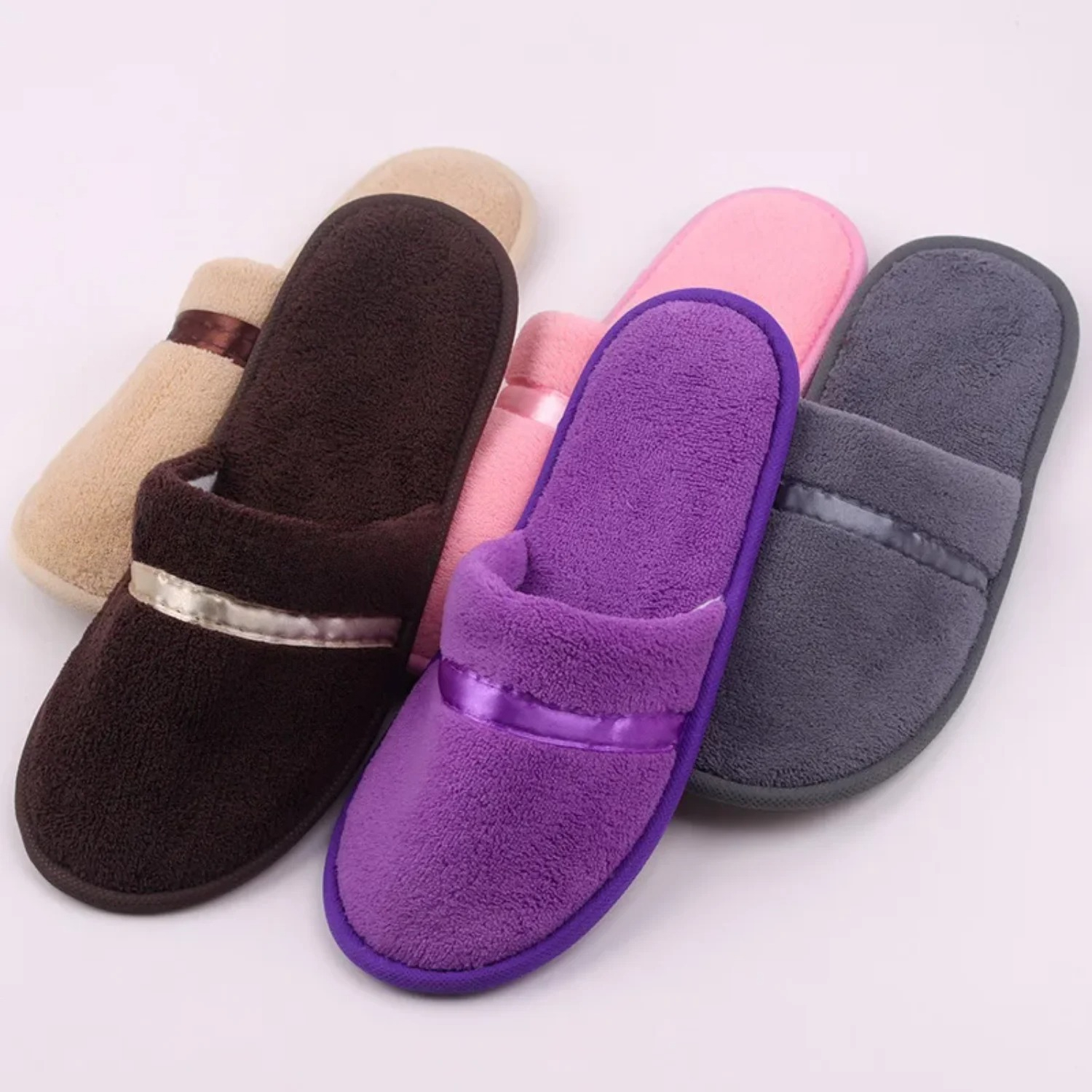Men'S Shoes Comfort - Coral Fleece Warm Home Slippers for