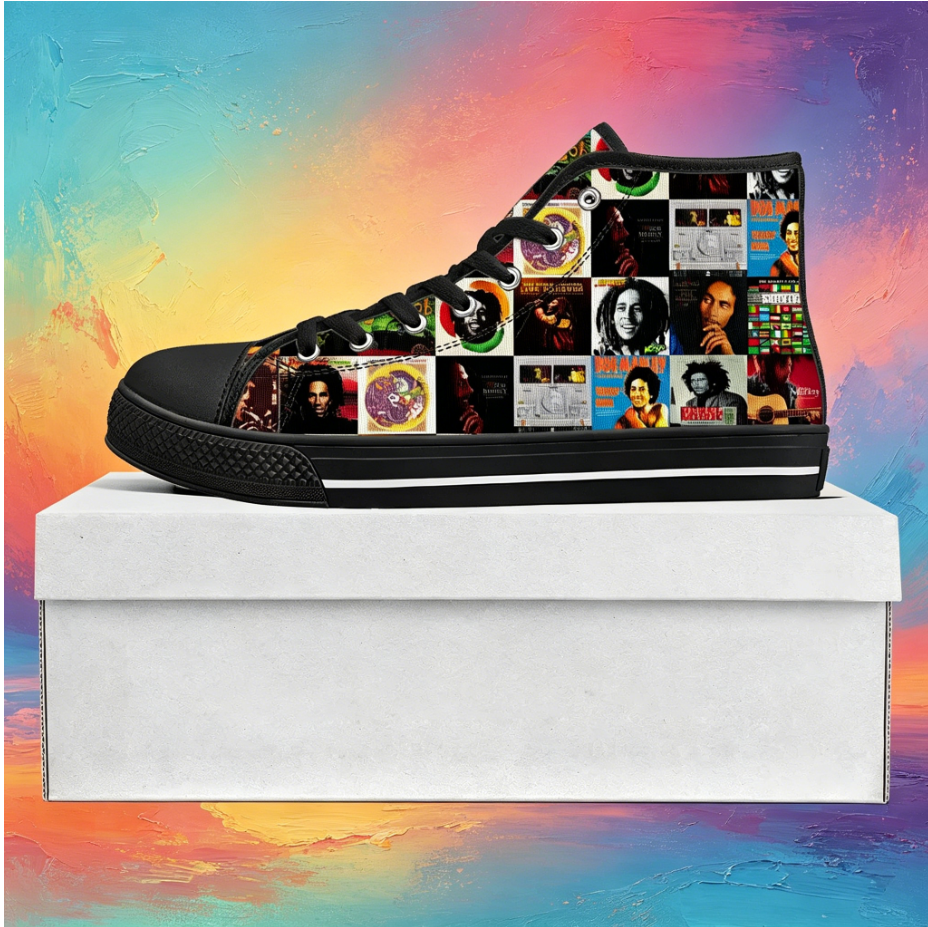 Bob Marley Quote Custom High T - Men Shoes Quotes incelemesi ve fiyatı