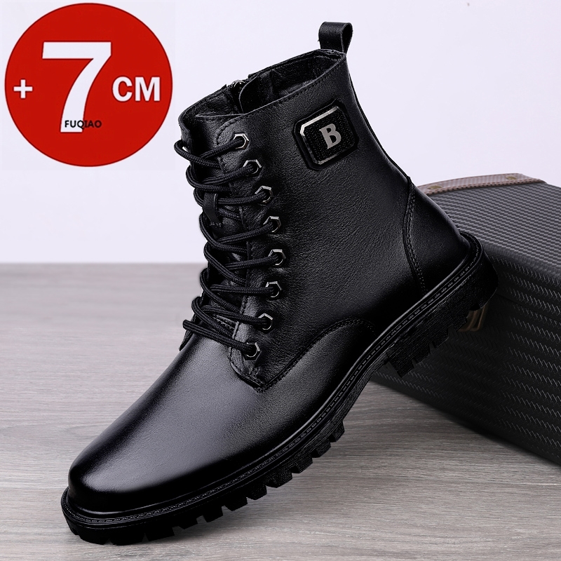 Men's Genuine Leather Elevator - Men Shoes Formal incelemesi ve fiyatı
