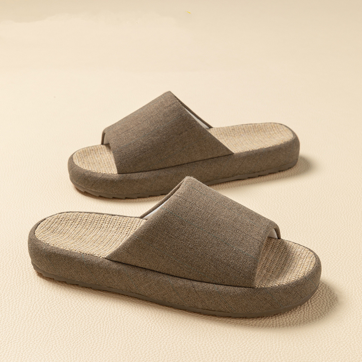 Summer Women Home Slippers Lin - Men'S Shoes With Platform incelemesi ve fiyatı