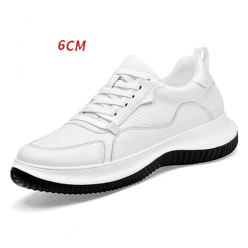 White Cow Leather Elevator Sne - Men Shoes Formal incelemesi ve fiyatı
