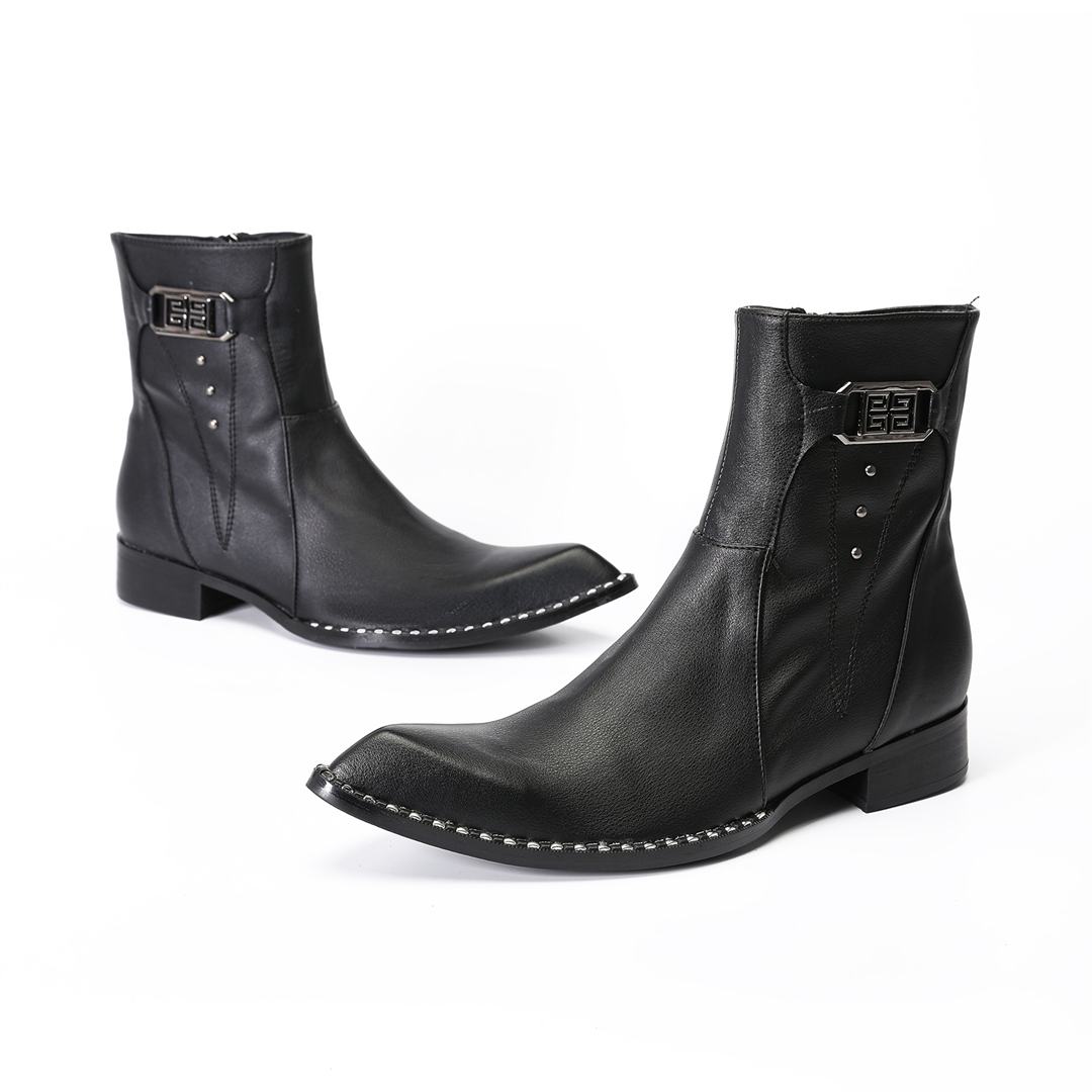 fashion black pointed toe men  - Men Shoes Formal incelemesi ve fiyatı