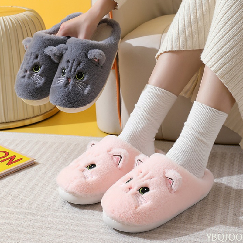 New Autumn Winter Cotton Slipp - Men'S Shoes To Women'S Size incelemesi ve fiyatı