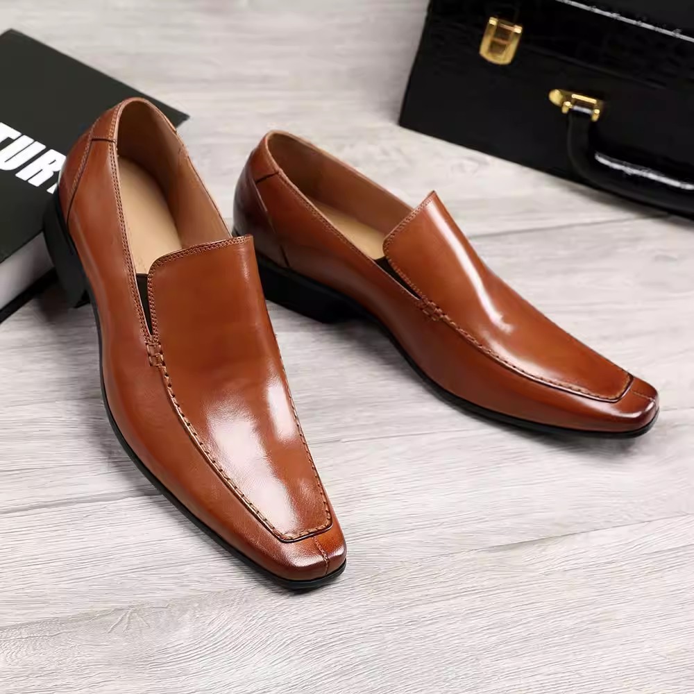 Japanese Style Pointed Leather - Men Shoes Formal incelemesi ve fiyatı