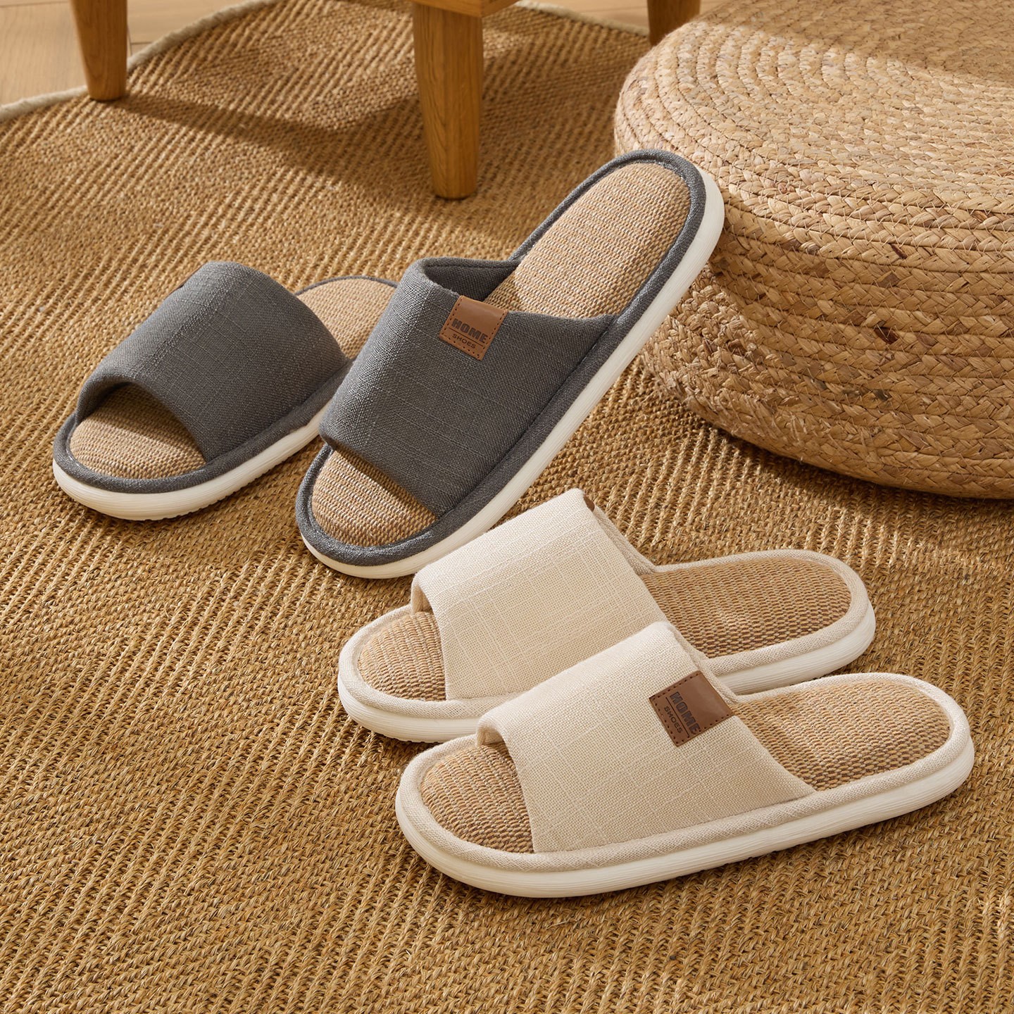 New Linen Women Slippers Comfo - Men'S Shoes With Platform incelemesi ve fiyatı