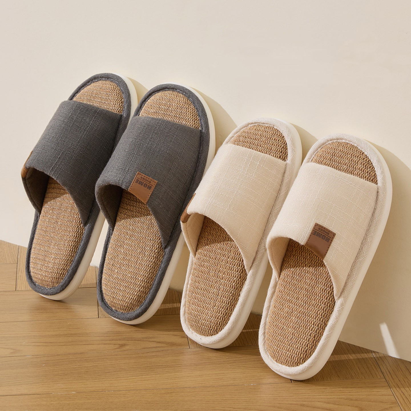 New Linen Women Slippers Comfo - Men'S Shoes With Platform incelemesi ve fiyatı