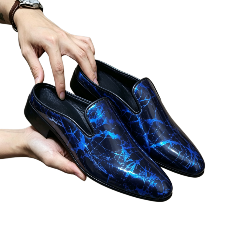 Men's Shiny Patent Leather Dre - Men Shoes Formal incelemesi ve fiyatı