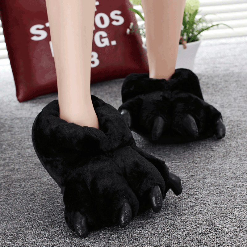 Size 35-43 Black Animal Paw Sh - Men'S Shoes To Women'S Size incelemesi ve fiyatı