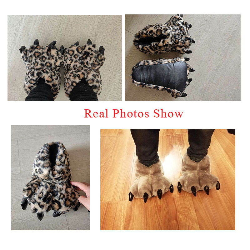 Size 35-43 Black Animal Paw Sh - Men'S Shoes To Women'S Size incelemesi ve fiyatı