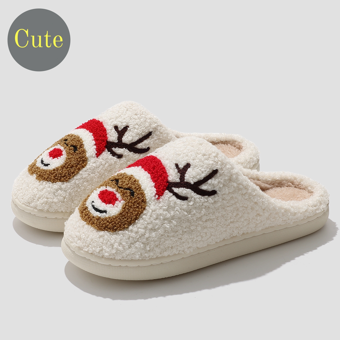 Christmas Women Warm Fashion S - Men'S Shoes To Women'S Size incelemesi ve fiyatı