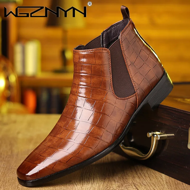 Luxury SIZE 39~48 Men Chelsea  - Men Shoes Formal incelemesi ve fiyatı
