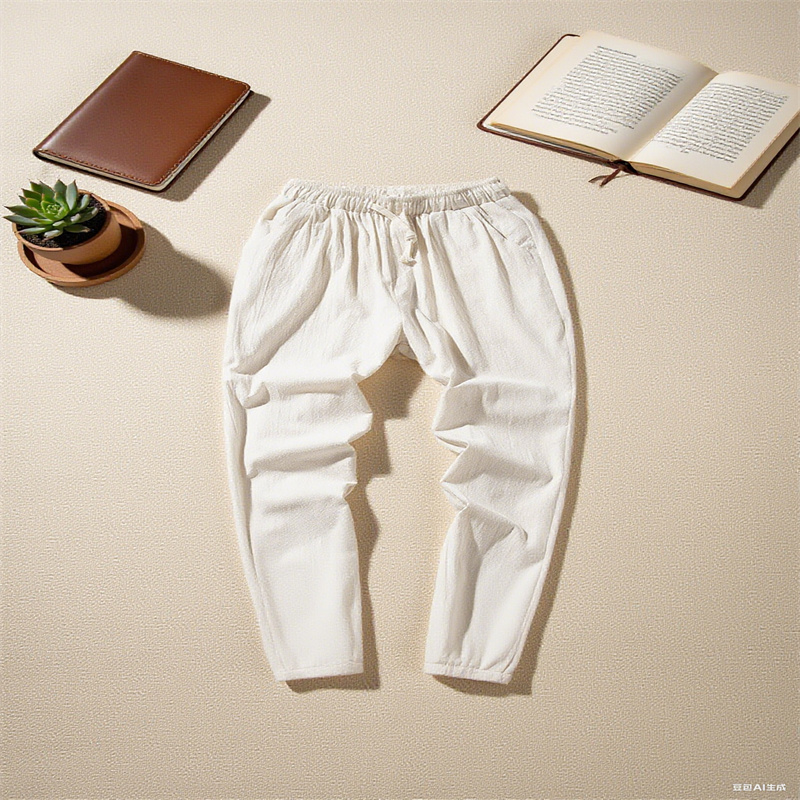 Cotton and linen harem pants m - Men'S Shoes With Linen Pants incelemesi ve fiyatı