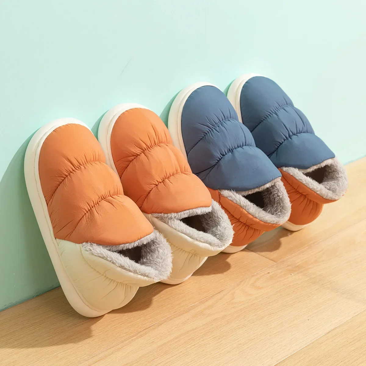 Women Men Slippers Winter Down - Men'S Shoes Comfort incelemesi ve fiyatı
