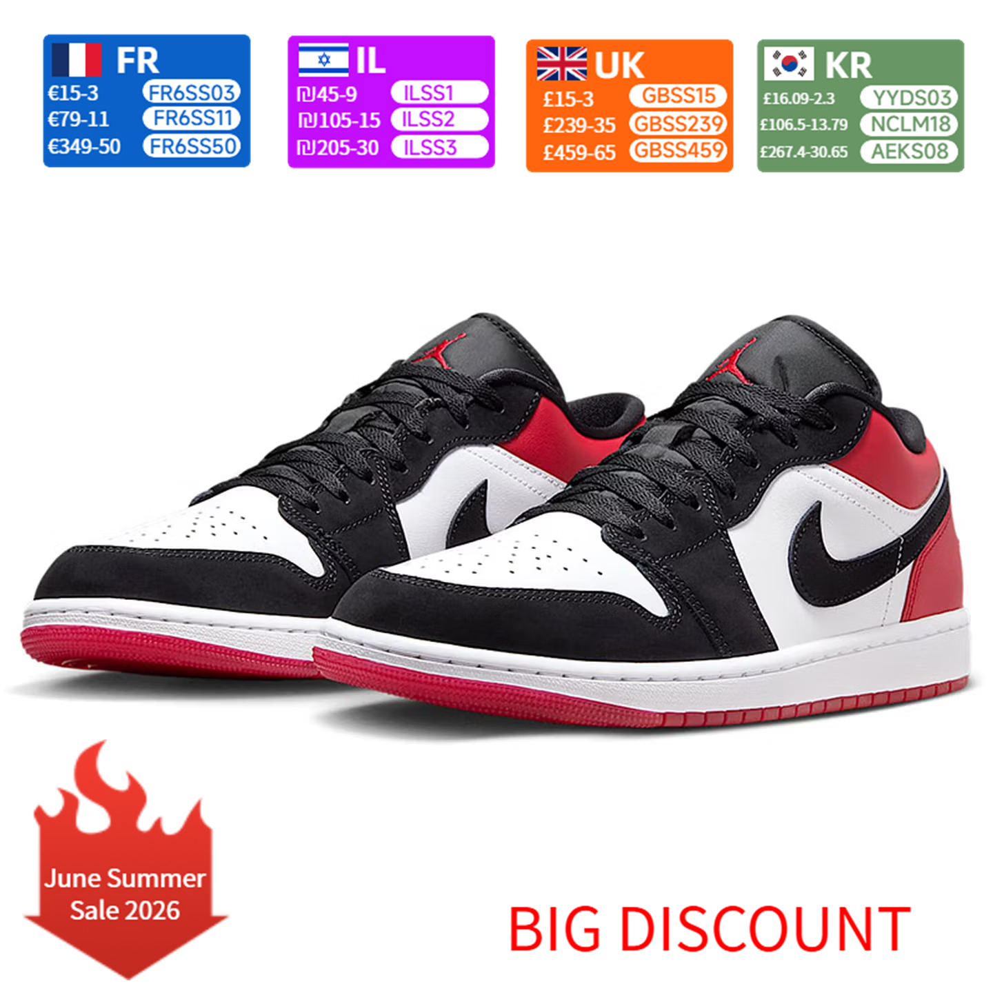Nike AJ1 Air 1 Low “White Blac - Men'S Shoes Nike Black incelemesi ve fiyatı