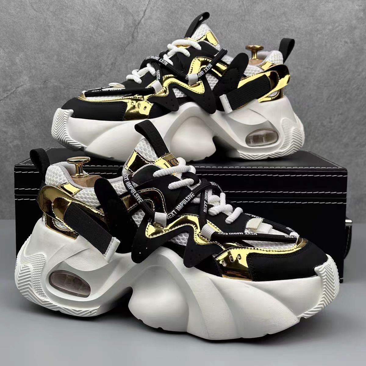 New Dad Shoes Color-blocked Ca - Men Shoes Formal incelemesi ve fiyatı
