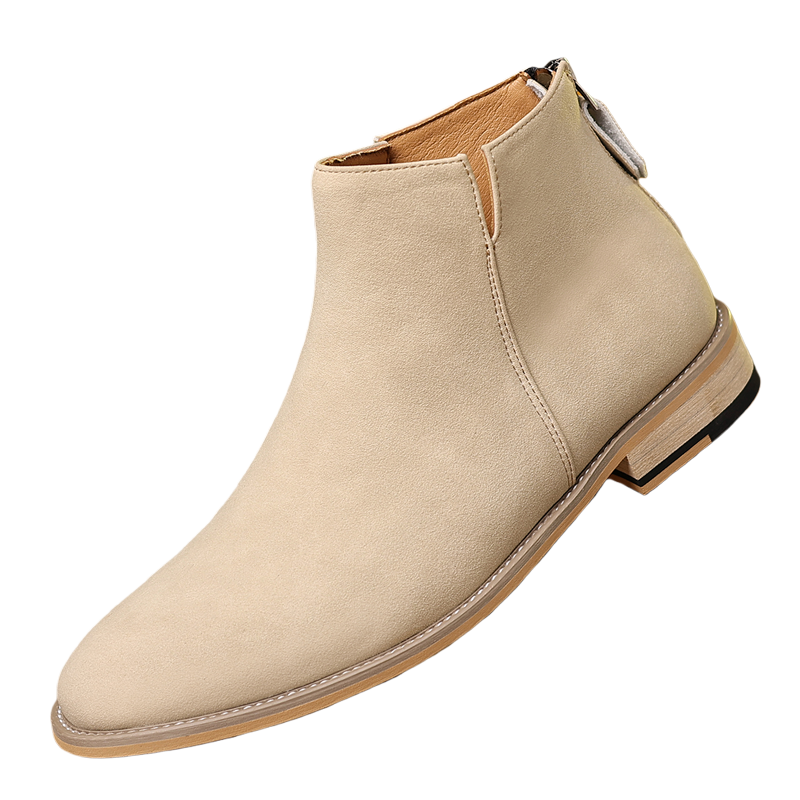 Spring Autumn High-Top Leather - Men Shoes Formal incelemesi ve fiyatı