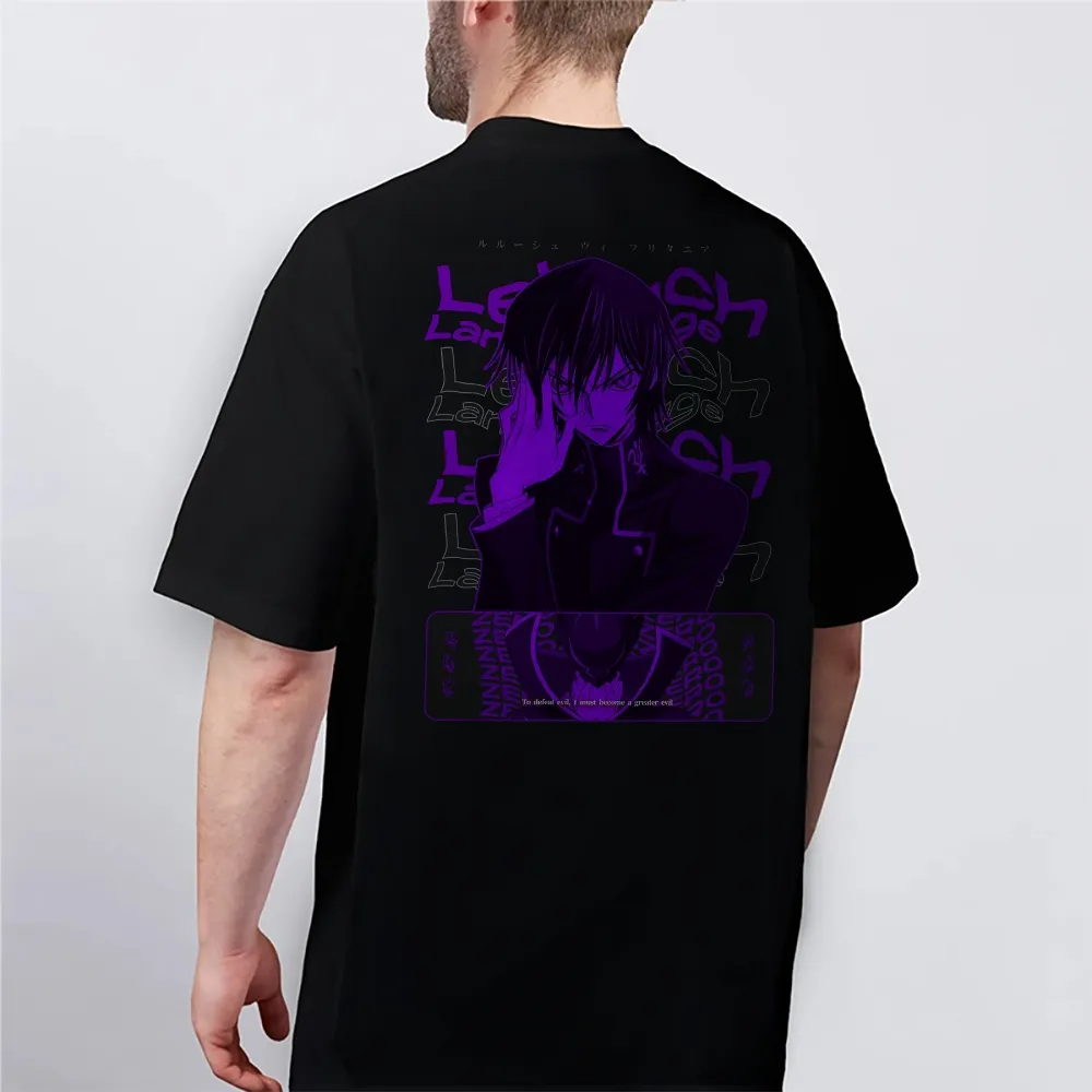 New Code Geass T-Shirt Lelouch - Men Shoes Quotes incelemesi ve fiyatı