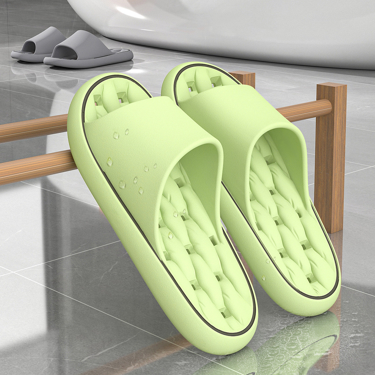 Big Size 48 49 Bathroom Slippe - Men'S Shoes With Platform incelemesi ve fiyatı