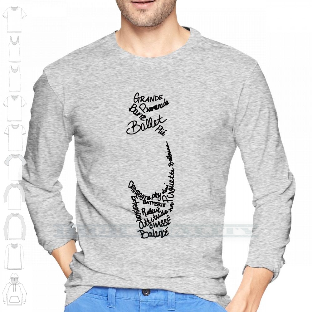 Pointe Shoe Ballet Shirt 100%  - Men Shoes Quotes incelemesi ve fiyatı