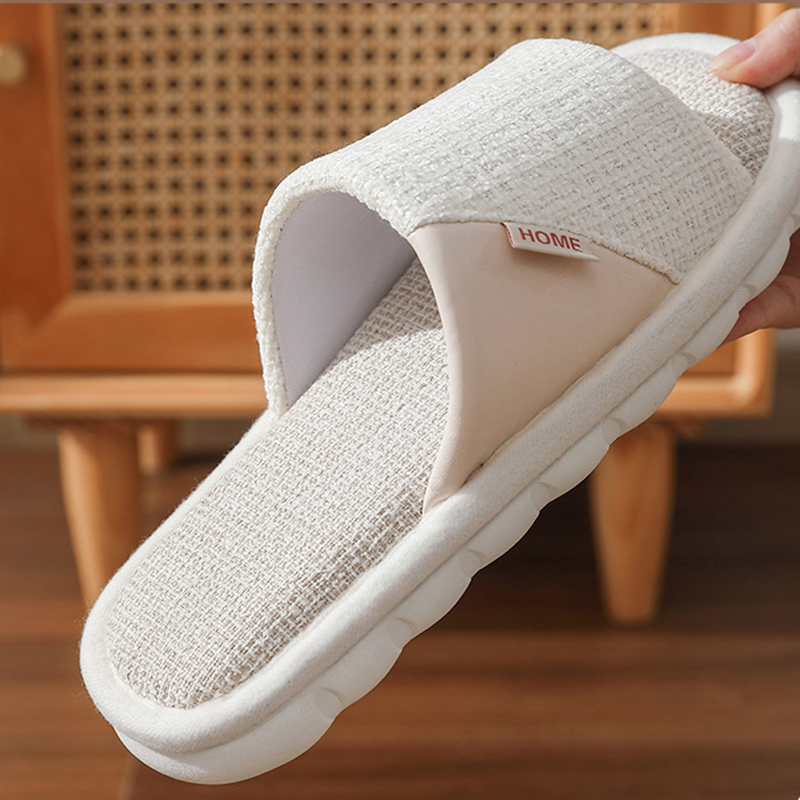 Linen Slippers Women And Men H - Men'S Shoes To Women'S Size incelemesi ve fiyatı
