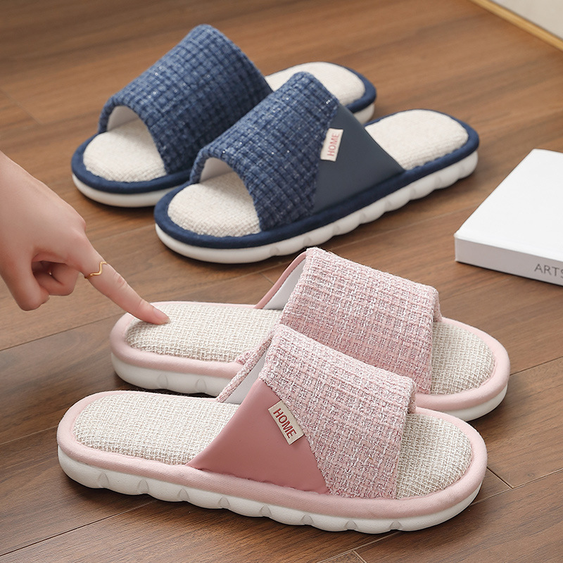 Linen Slippers Women And Men H - Men'S Shoes To Women'S Size incelemesi ve fiyatı