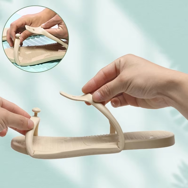 2026 Summer Women Folding Slip - Men'S Shoes To Women'S Size incelemesi ve fiyatı