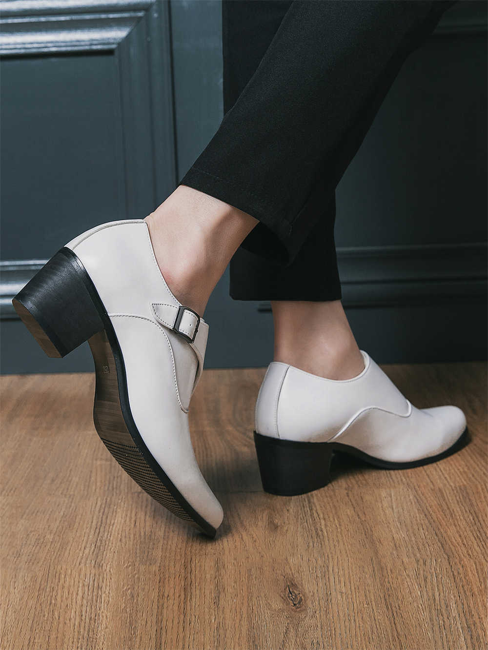 Normal Leather Ballroom Dancin - Shoes Heels Men incelemesi ve fiyatı