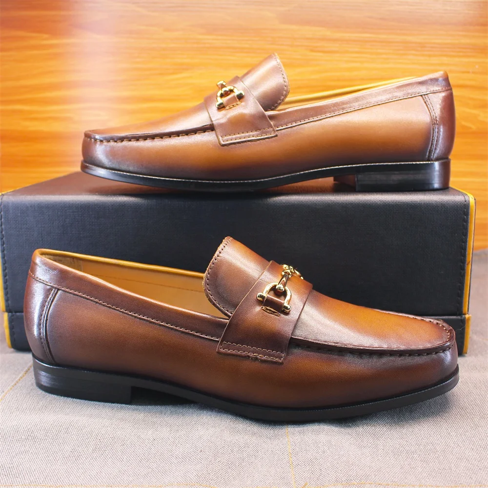 Men's Loafers Dress Shoes roun - Men Shoes Formal incelemesi ve fiyatı