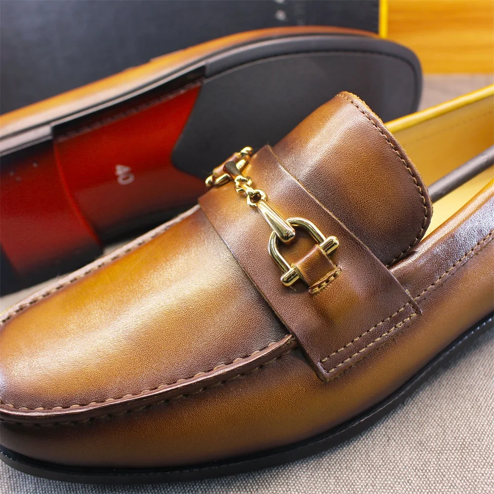 Men's Loafers Dress Shoes roun - Men Shoes Formal incelemesi ve fiyatı