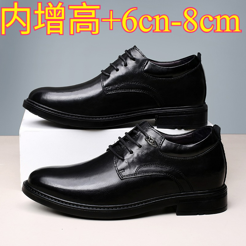 Leather Casual Elevator Shoes  - Men Shoes Formal incelemesi ve fiyatı