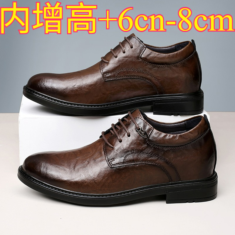 Leather Casual Elevator Shoes  - Men Shoes Formal incelemesi ve fiyatı