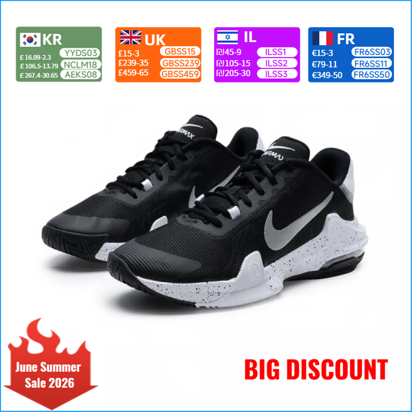 Nike Air Max Impact 4 Low-Top  - Men'S Shoes Nike Black incelemesi ve fiyatı