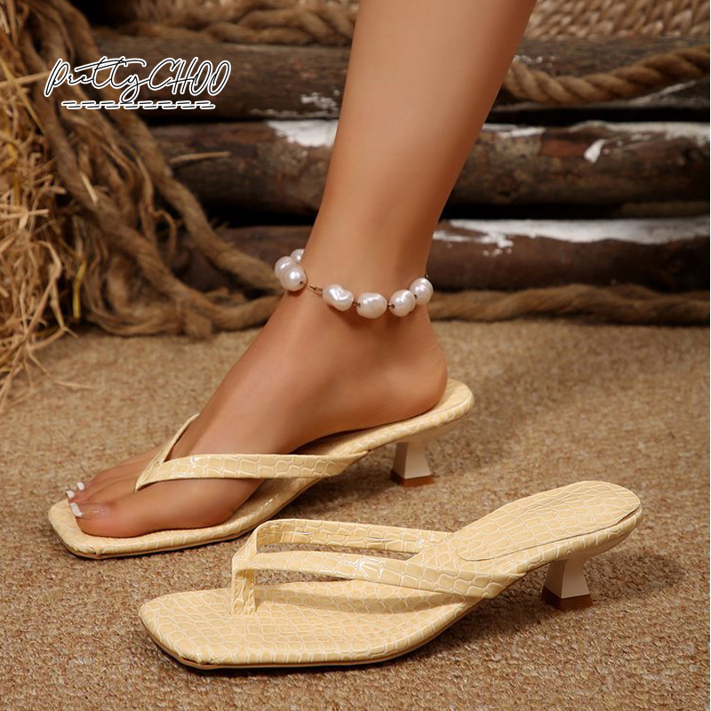 Crocodile Print Kitten Heel Fl - Men'S Shoes To Women'S Size incelemesi ve fiyatı